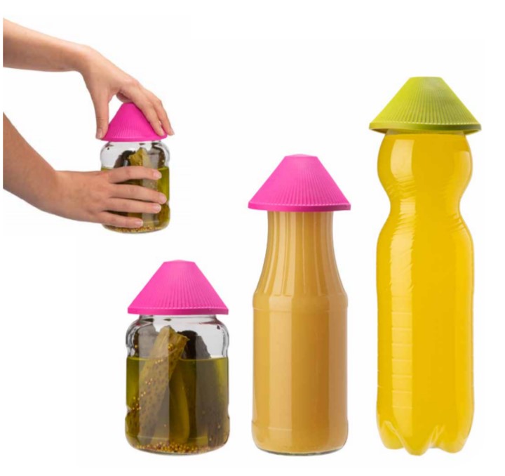 Rap'id Gripp - Handy tool for opening jars and bottles in cheerful colors